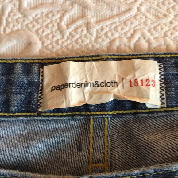 Paper denim cut off shirts… - Picture 2 of 6